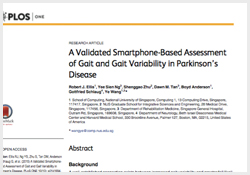 CarePredict Industry Research - A Validated Assessment of Gait