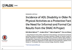 CarePredict Industry Research - Incidence of ADL Disability in Older Persons