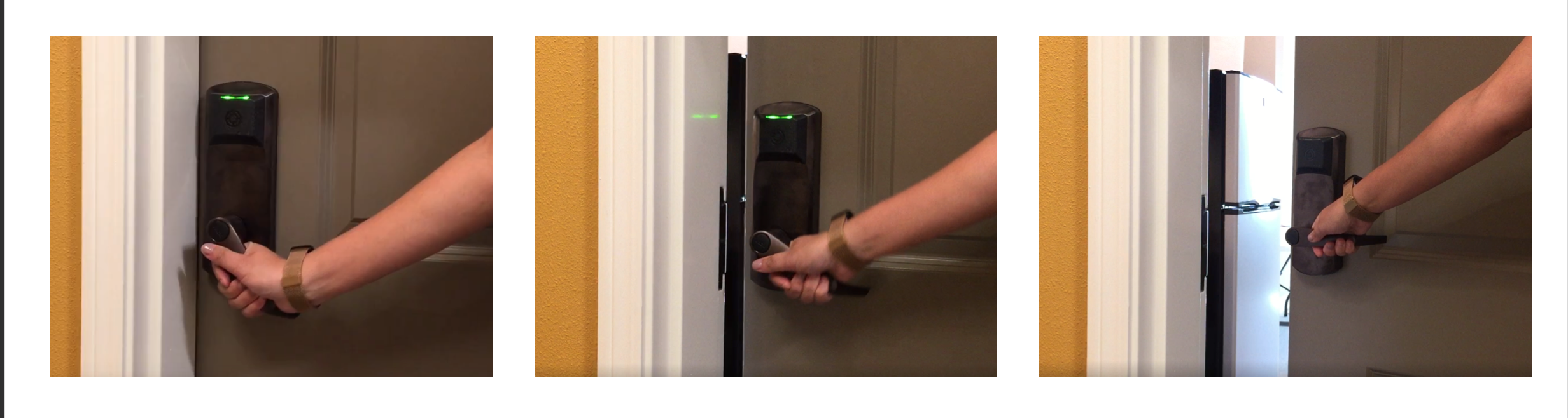 Keyless Door Opens Keyless Door Opens