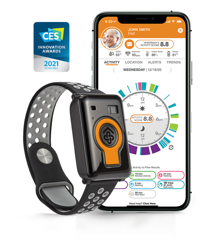 CarePredict TouchPoint - CES 2021 Innovations Awards Honoree