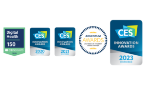 CarePredict Awards 2023 - CES Innovation Awards and Argentum Best of Best Awards